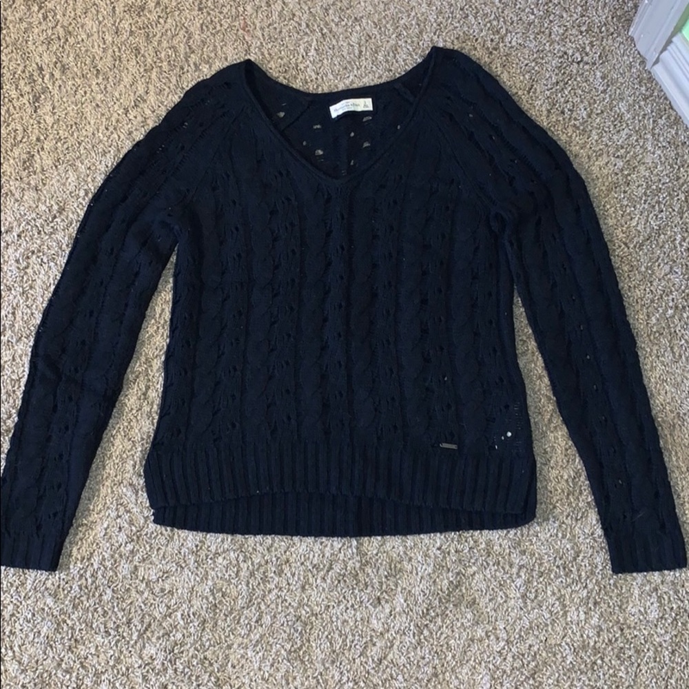 Abercrombie & Fitch black sweater